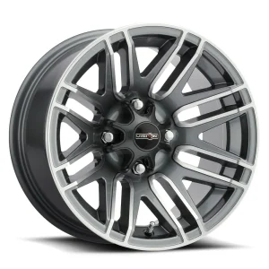 Vision Wheel ATV – 112 ASSAULT – Gunmetal – 12″x7″ – Summer Wheels – 112-127110GMMF4